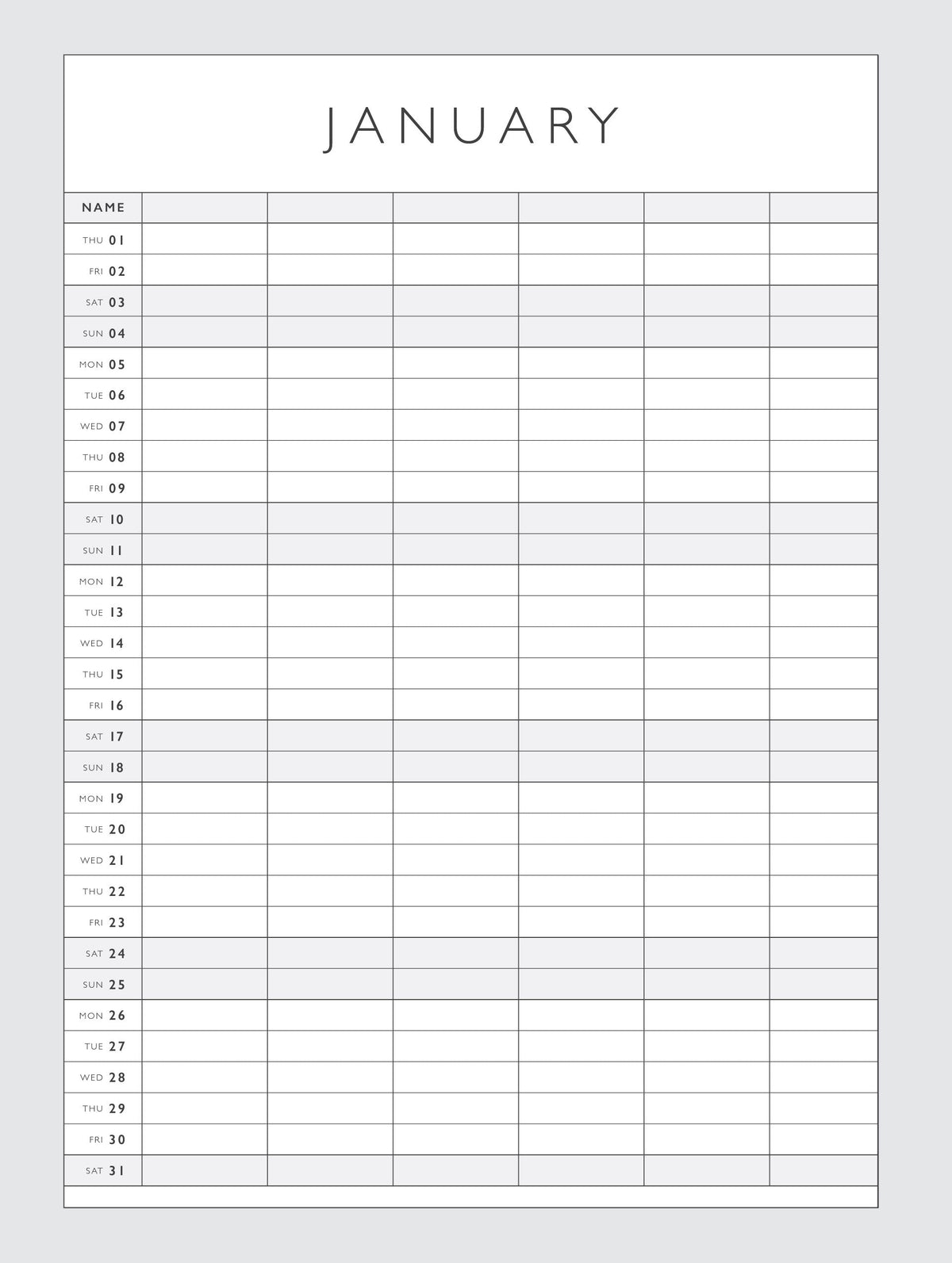 2027 Family Chaos Planner. Preorder