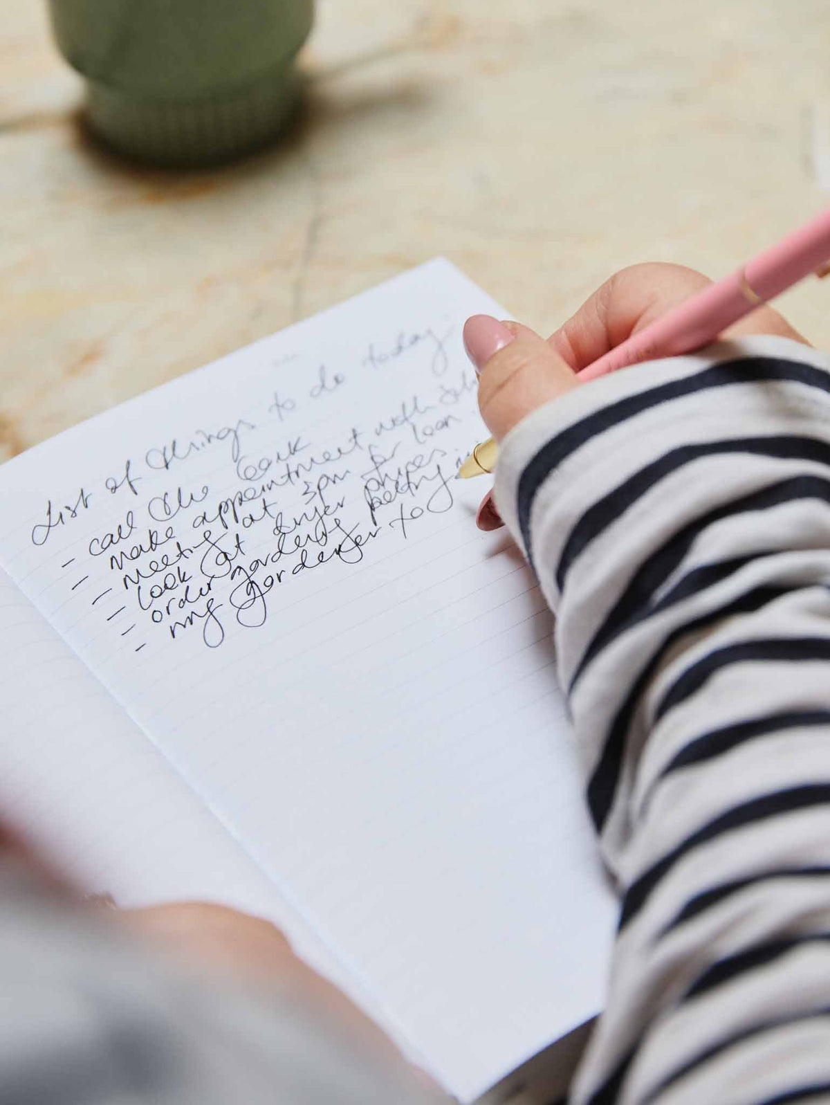 Writing Pen. Blush