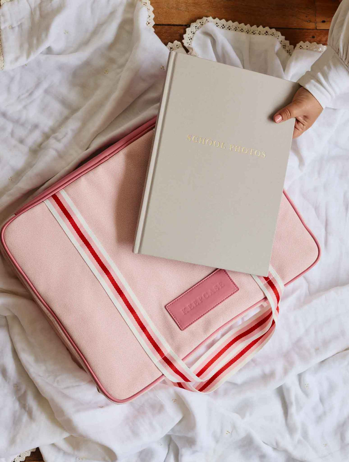 Keepcase Pink + School Photos Grey Bundle