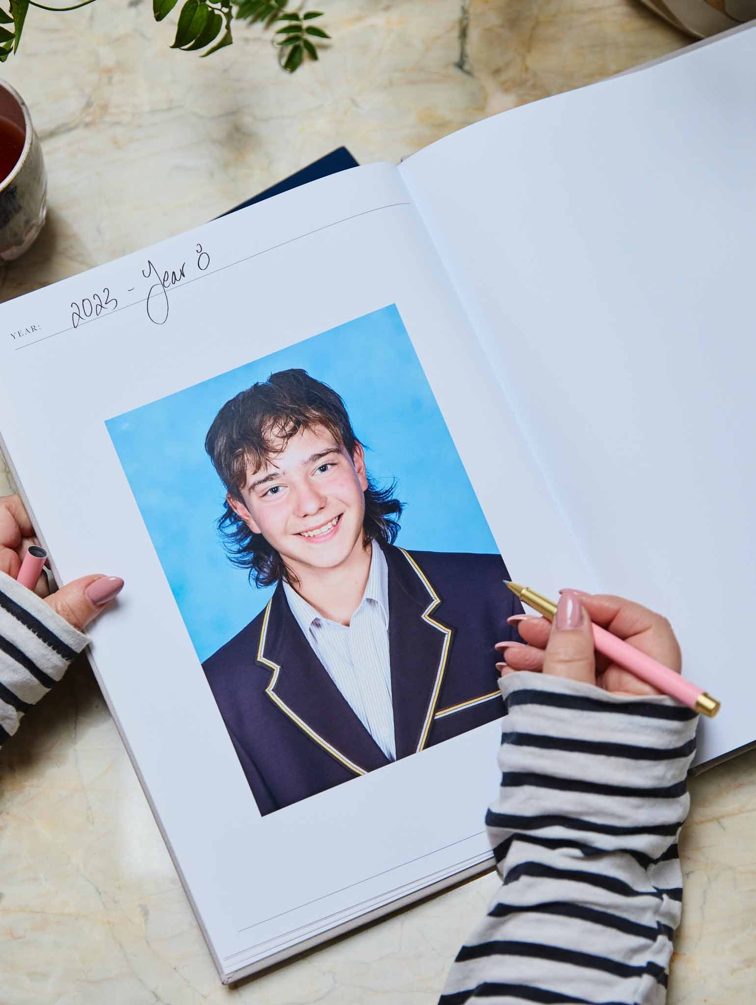 School Photos Journal - Grey - Write To Me US