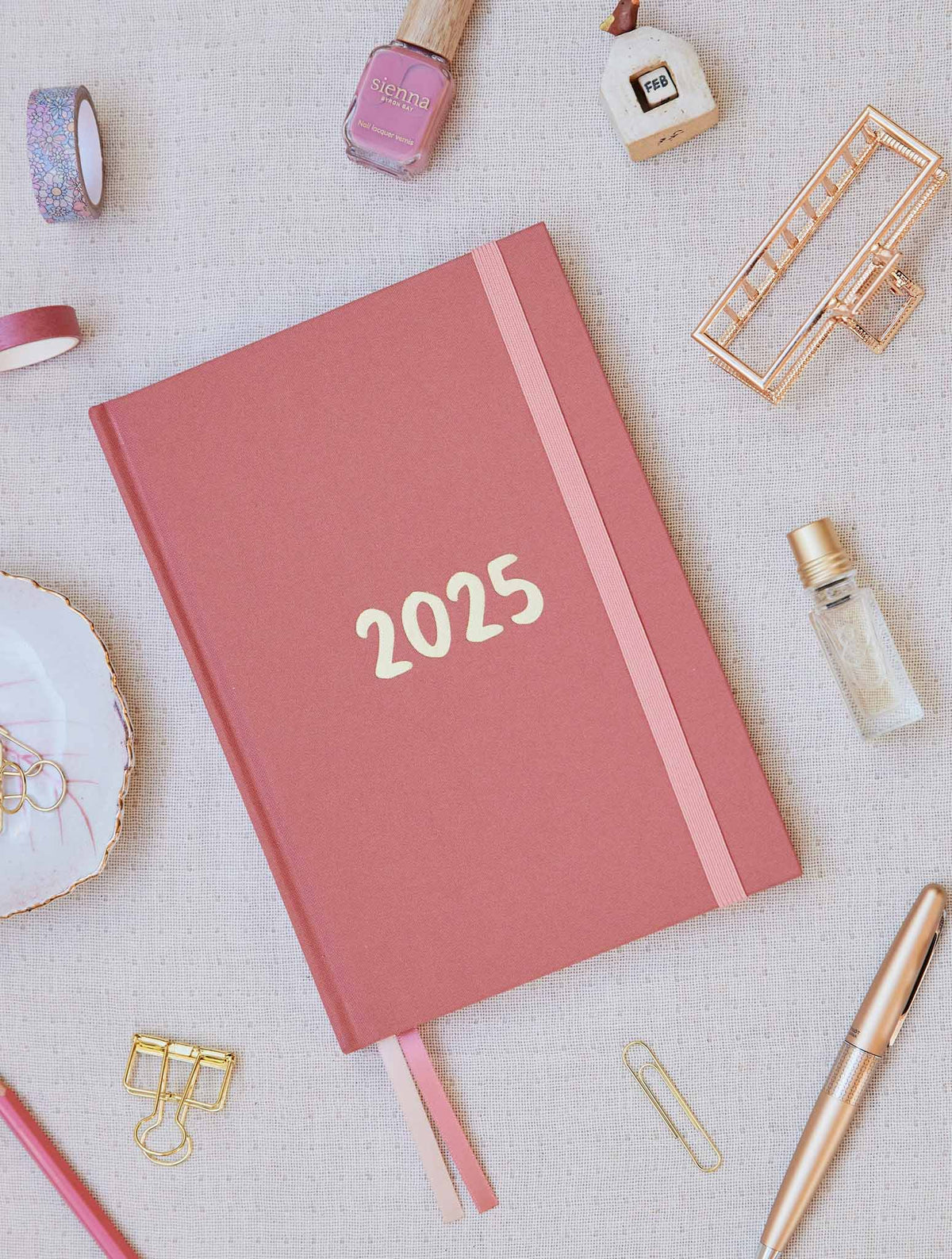 2025 Weekly Planner. Blush. Preorder