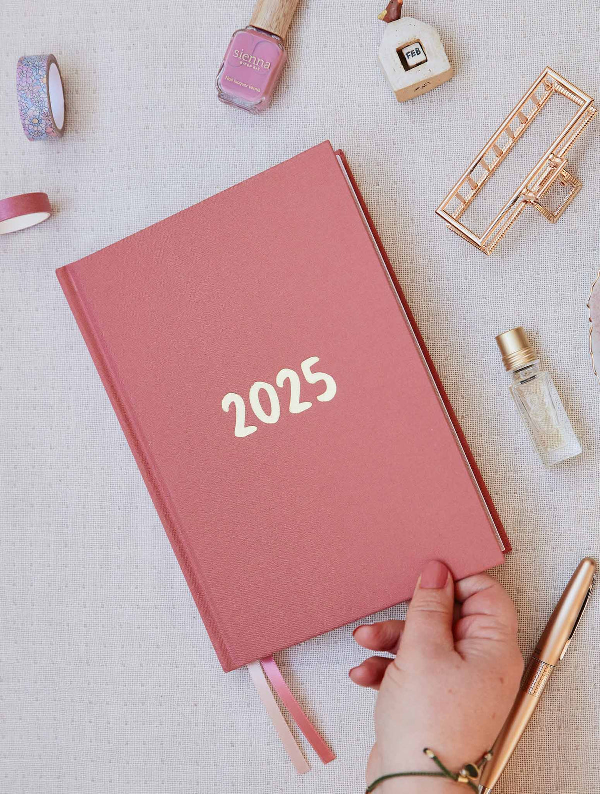 2025 Weekly Planner. Blush. Preorder