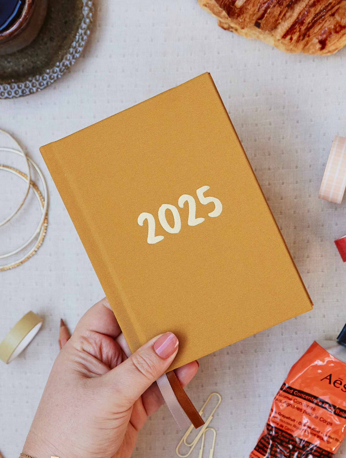 2025 Pocket Planner. Mustard