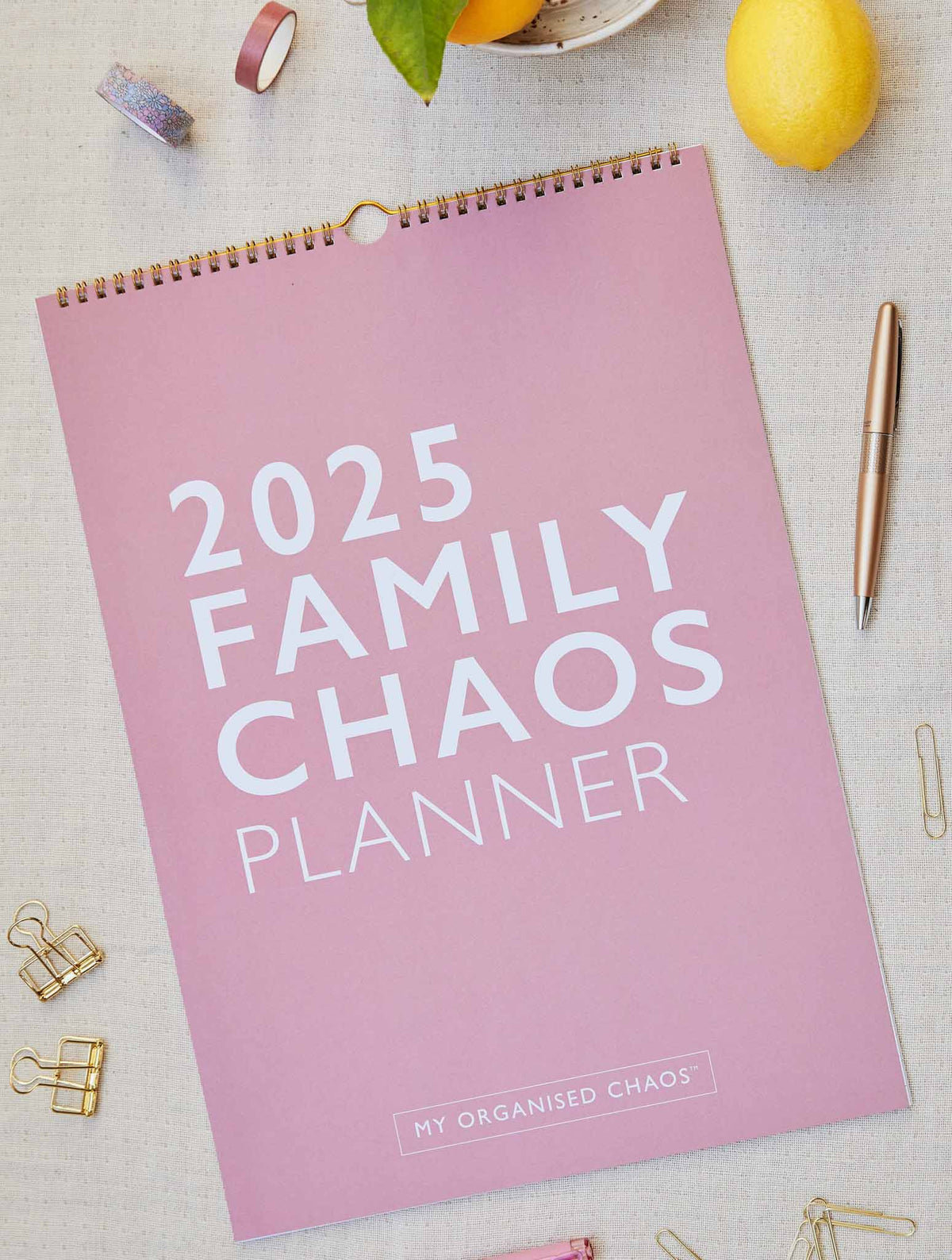 2025 Family Chaos + On The Daily Planner Bundle + FREE GIFT!