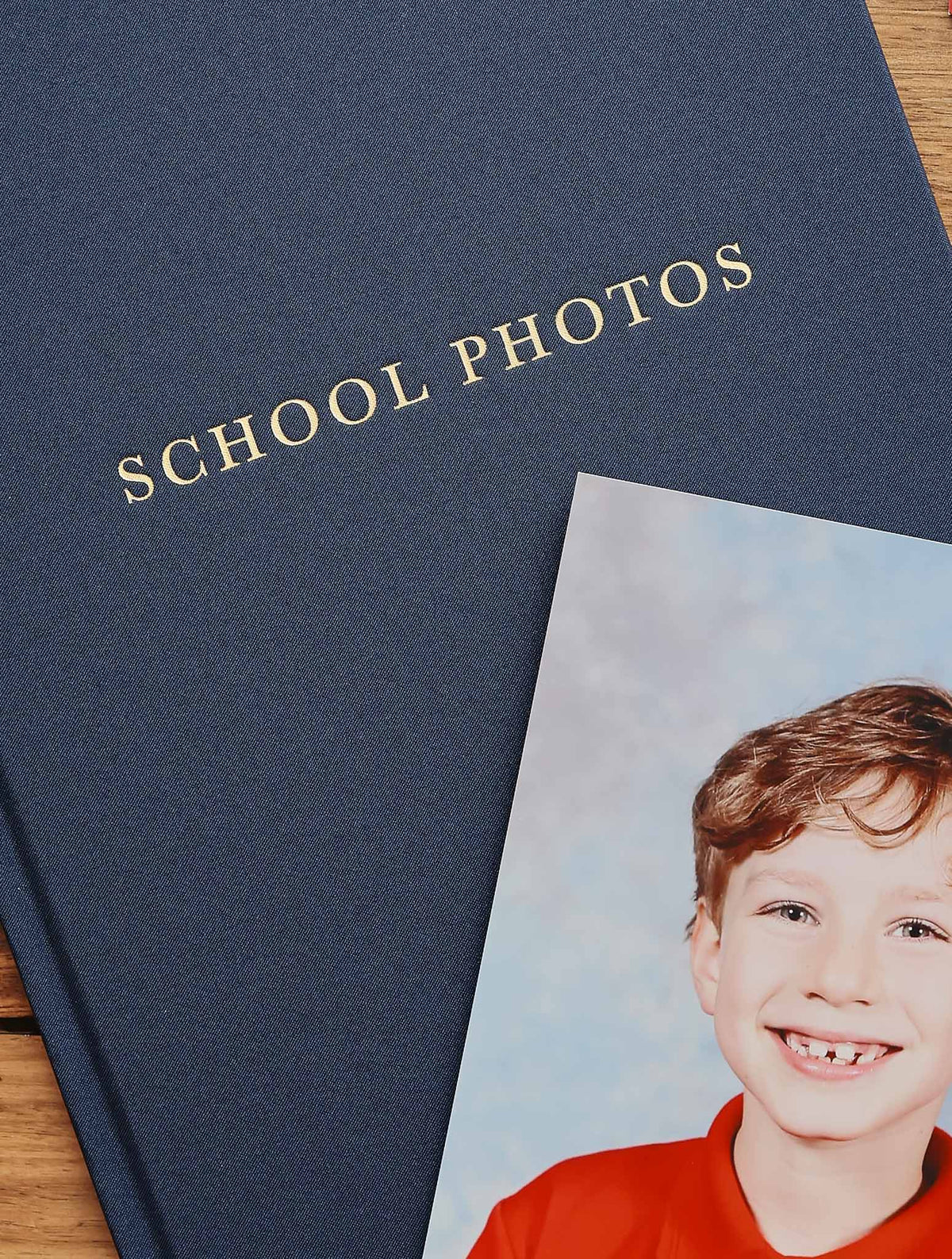 School Photos. Royal Blue