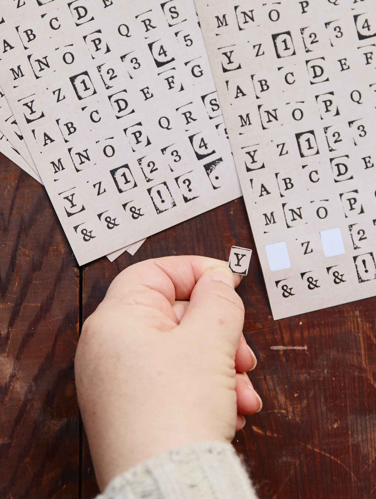 Alphabet + Number Stickers Pack. Preorder