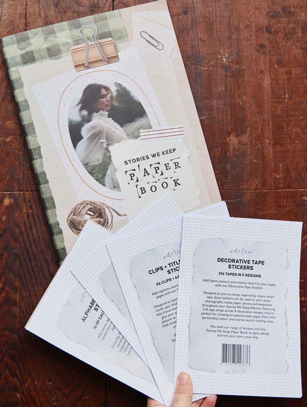 Photo Album Paper Book + Sticker Bundle Pack. Preorder