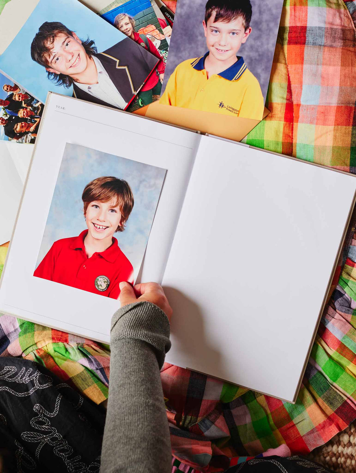 School Photos. Grey