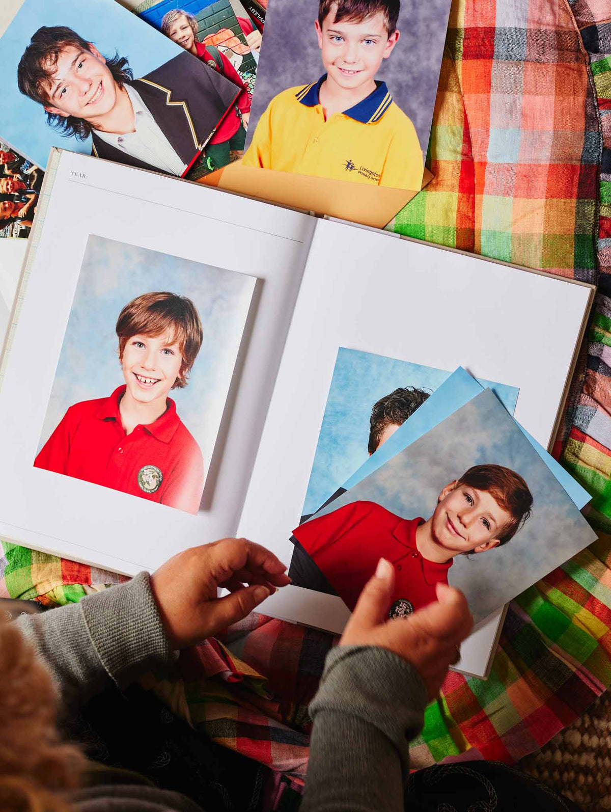 School Photos. Grey