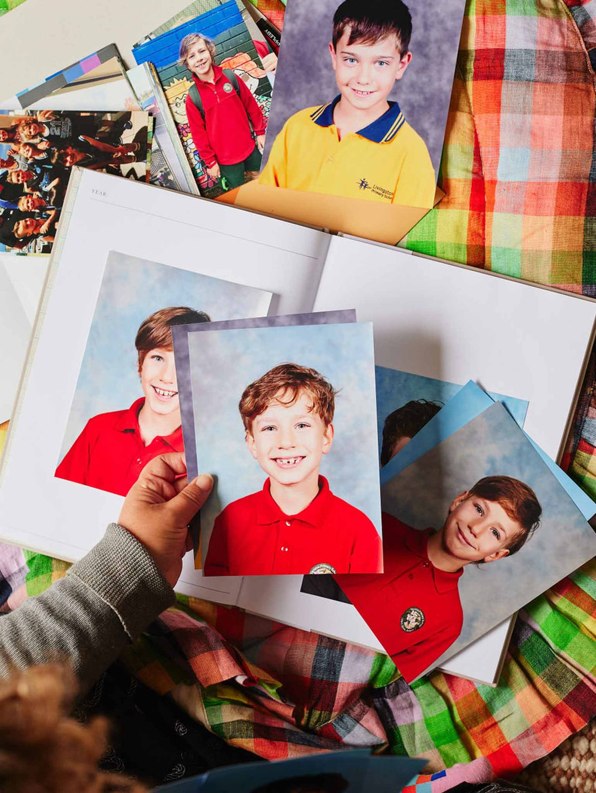 School Photos. Grey