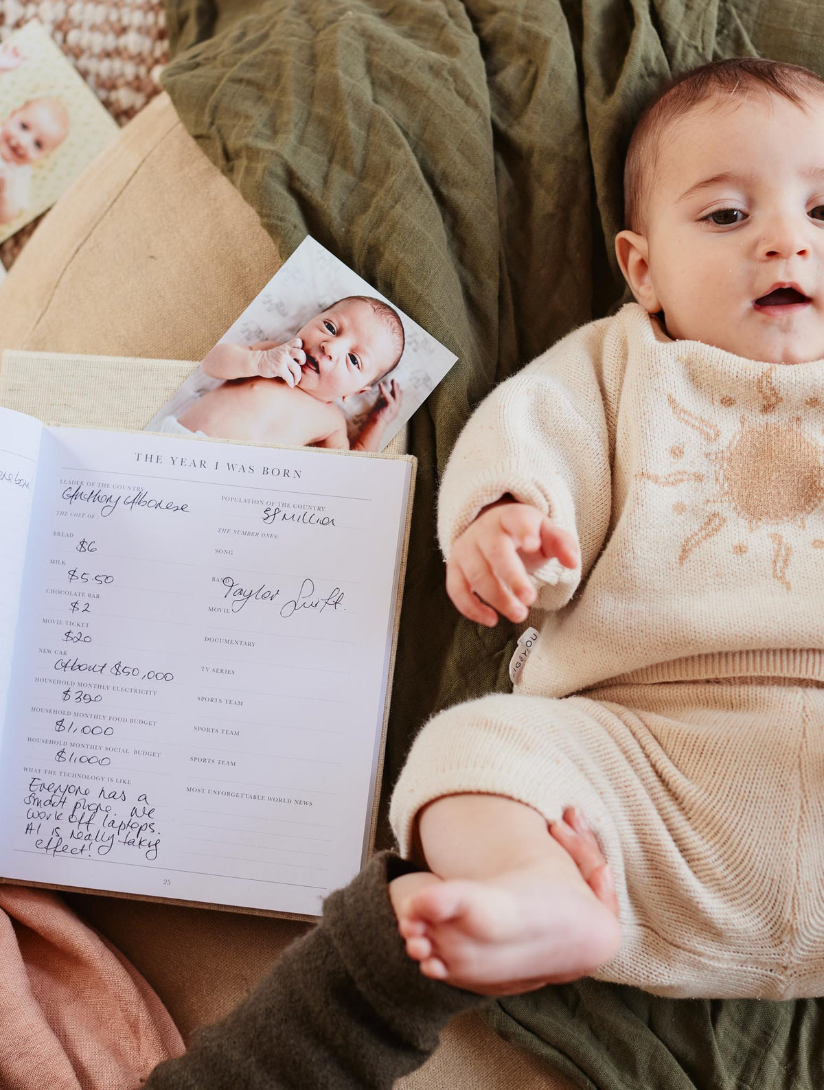 Keepcase Pink + Baby First Year Of You Oatmeal Bundle
