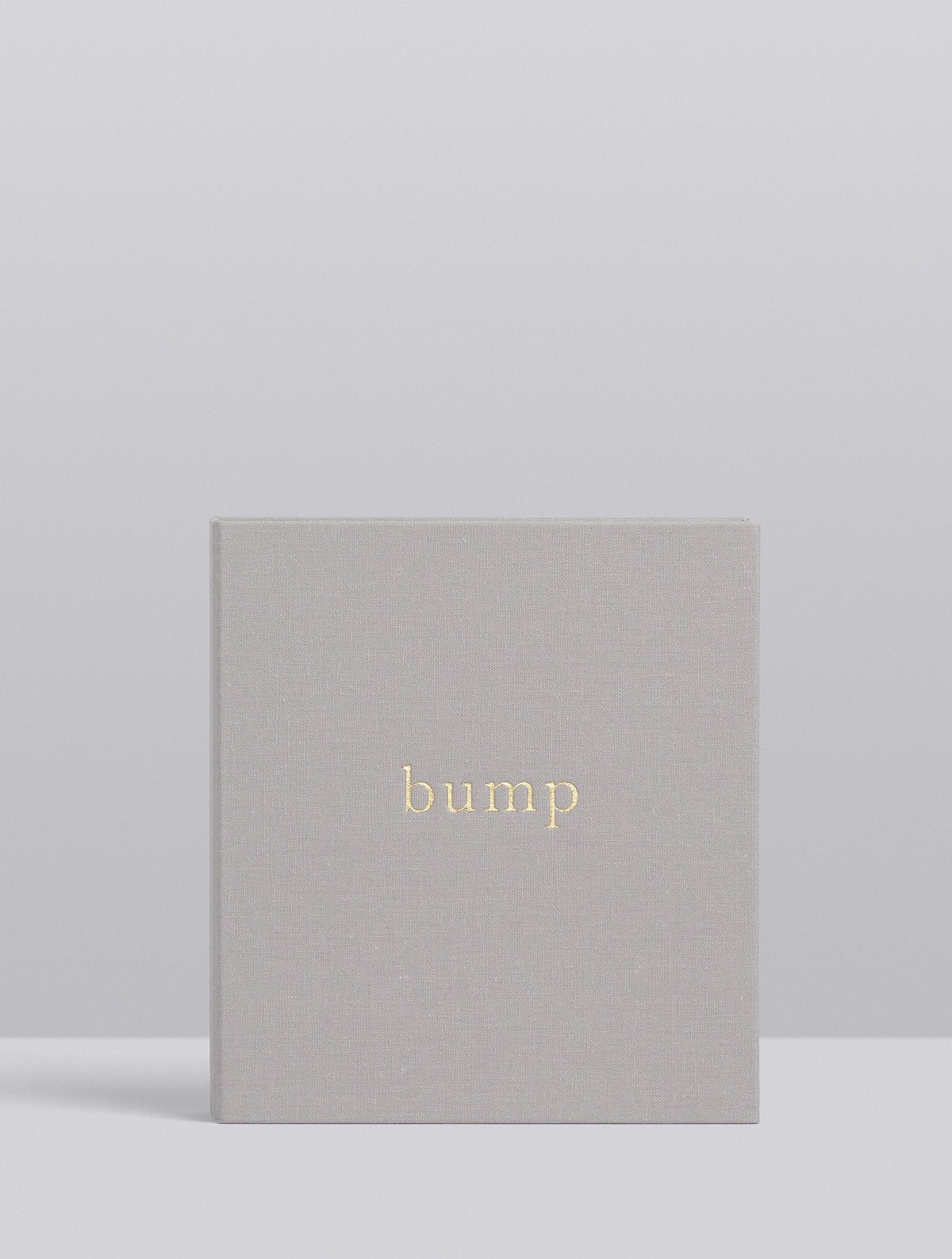 Bump. My Pregnancy Journal. Light Grey. Slightly Imperfect