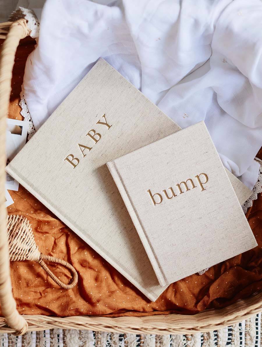 Keepcase Pink, Bump + Baby Five Years Oatmeal Bundle