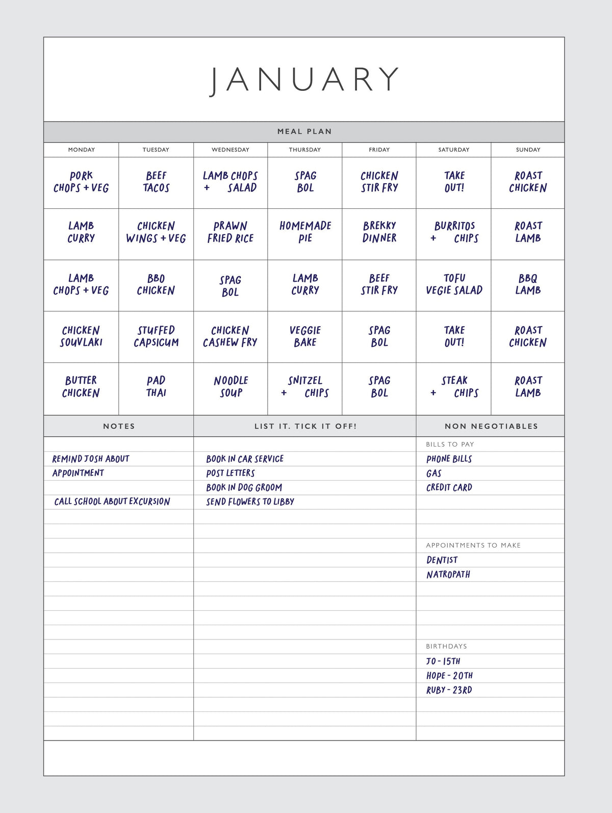 2027 Home Hustle Planner. Preorder
