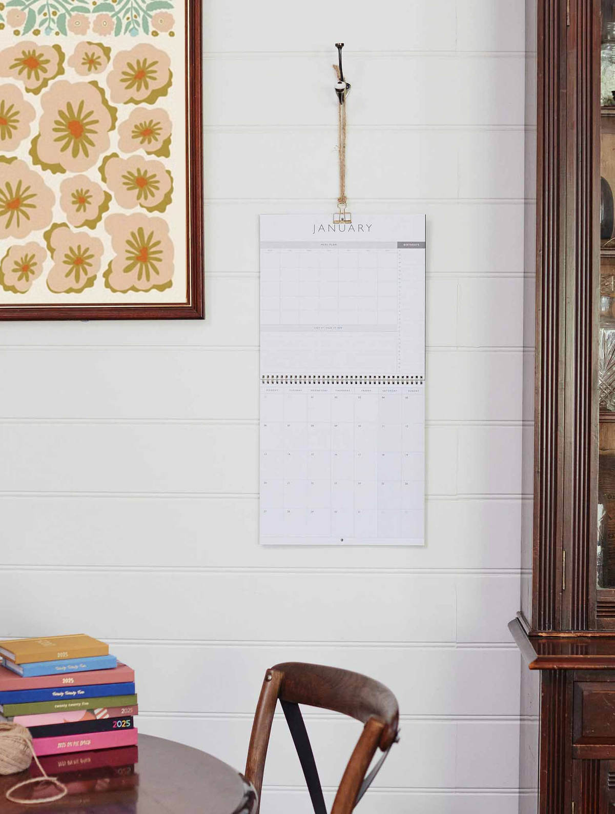 2025 Linen Calendar + On The Daily Planner Bundle + FREE GIFT!