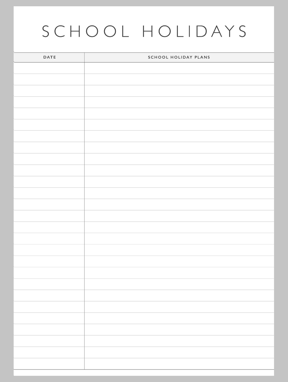 2027 Family Chaos Planner. Preorder