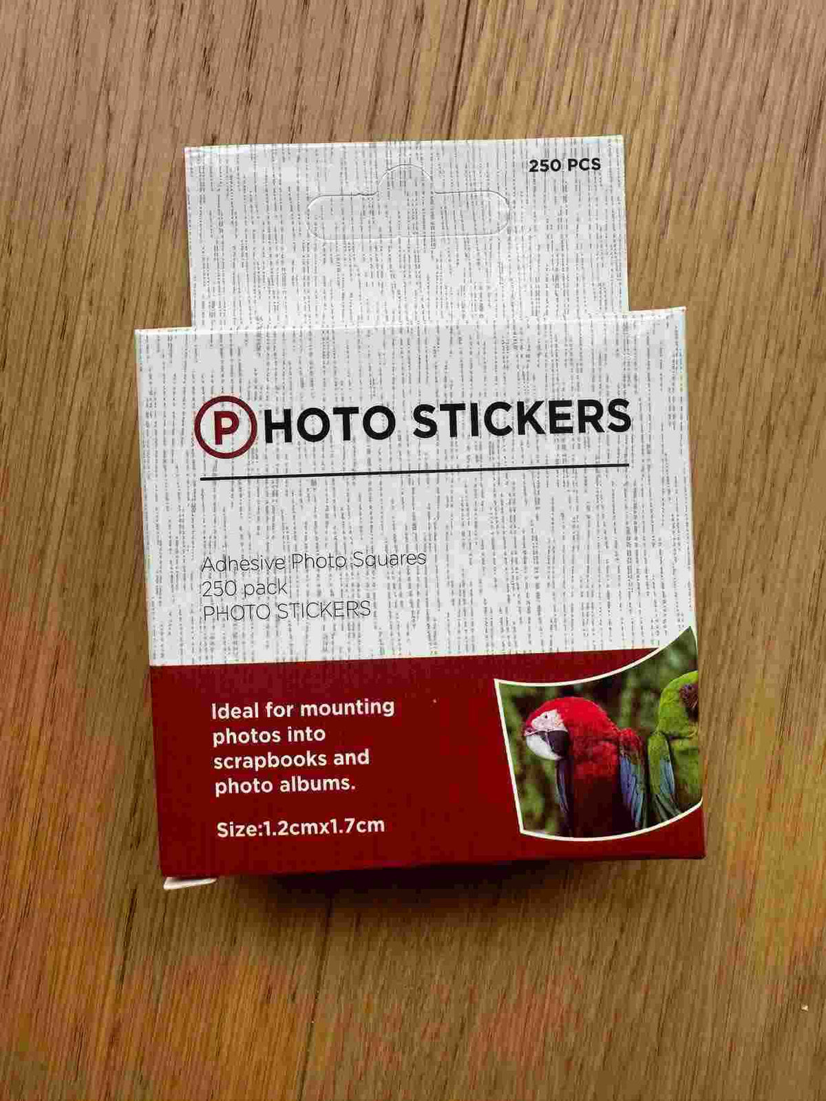 Photo Stickers 250 Pack