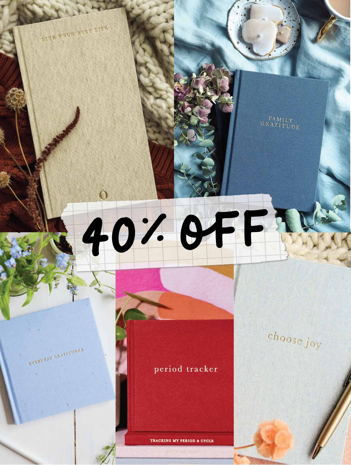 Wellness + Gratitude Bundle. 40% Off