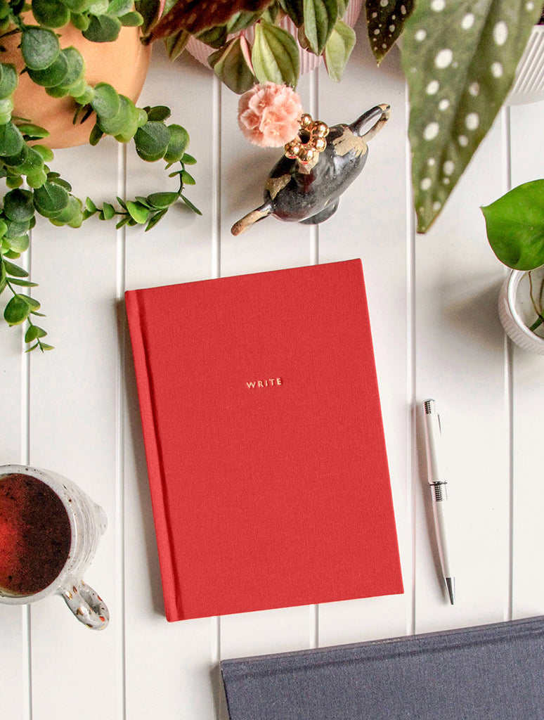 Write. Lined Journal. Rust - Write To Me US