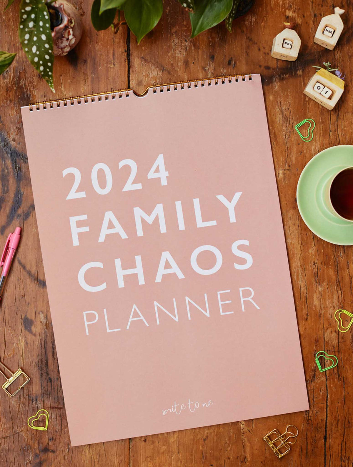 2024 Family Chaos Planner - Write To Me US