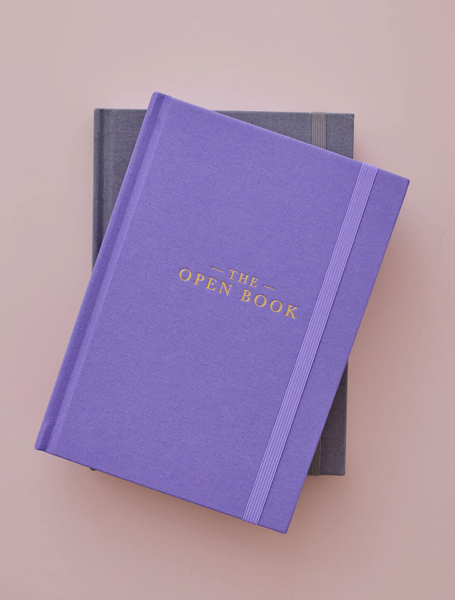 The Open Book Lined Journal - Violet Purple - Write To Me US