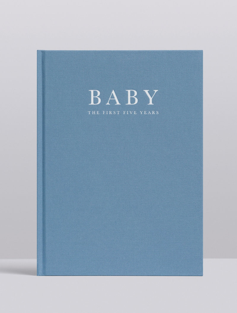 Birth to 5 Years Baby Journal Blue Baby Book Write To Me US